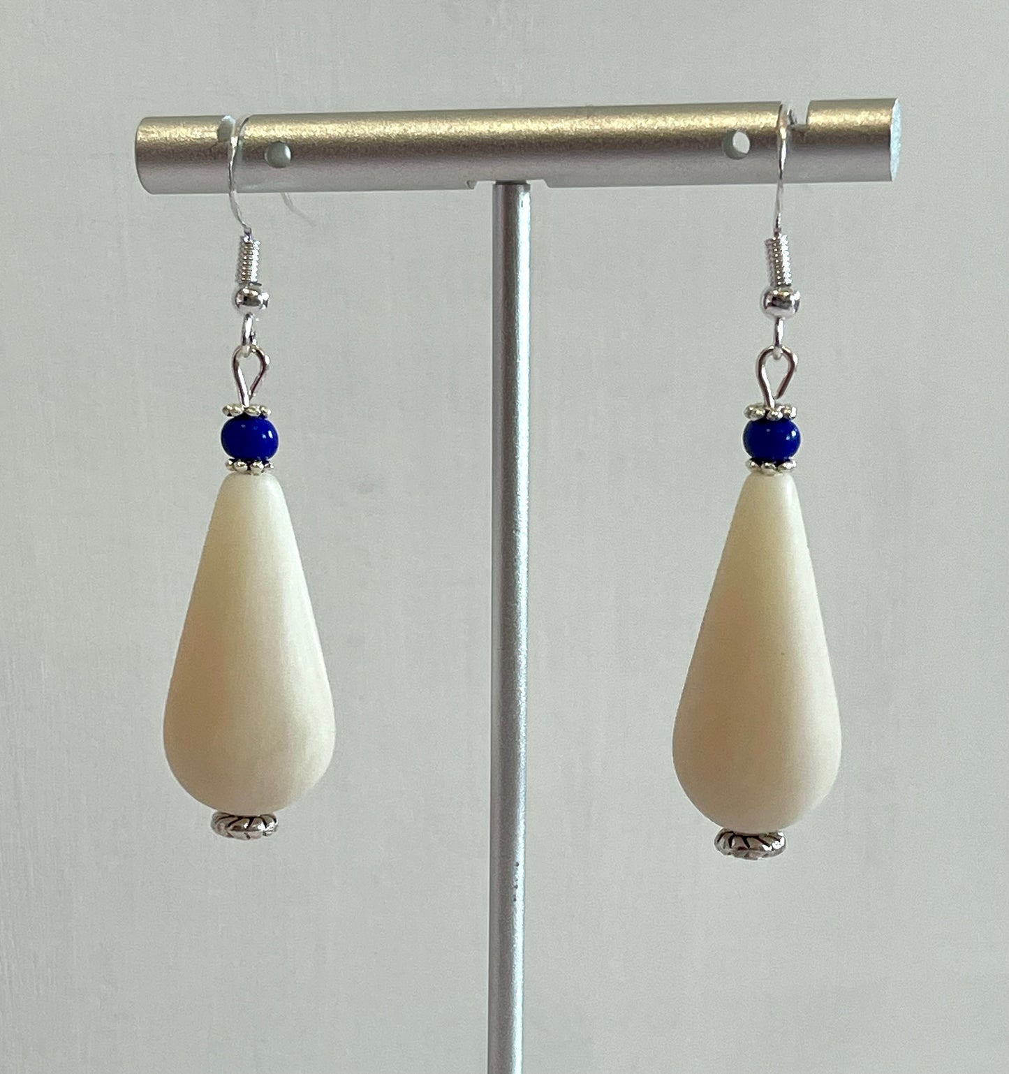 Brit-Navy Earrings - marjorieblume