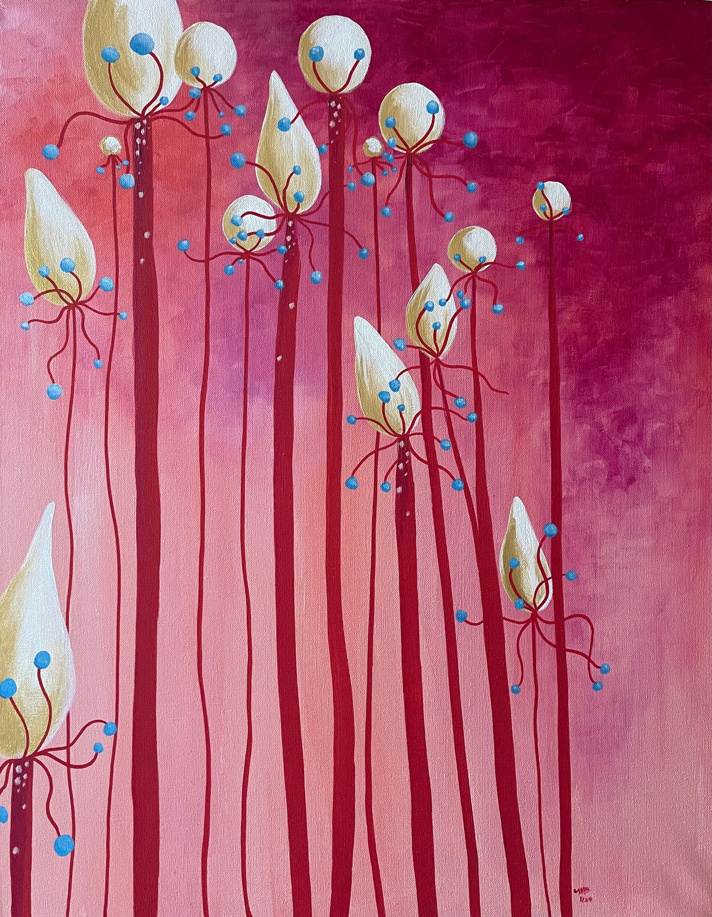 Reaching Card-Blank - marjorieblume