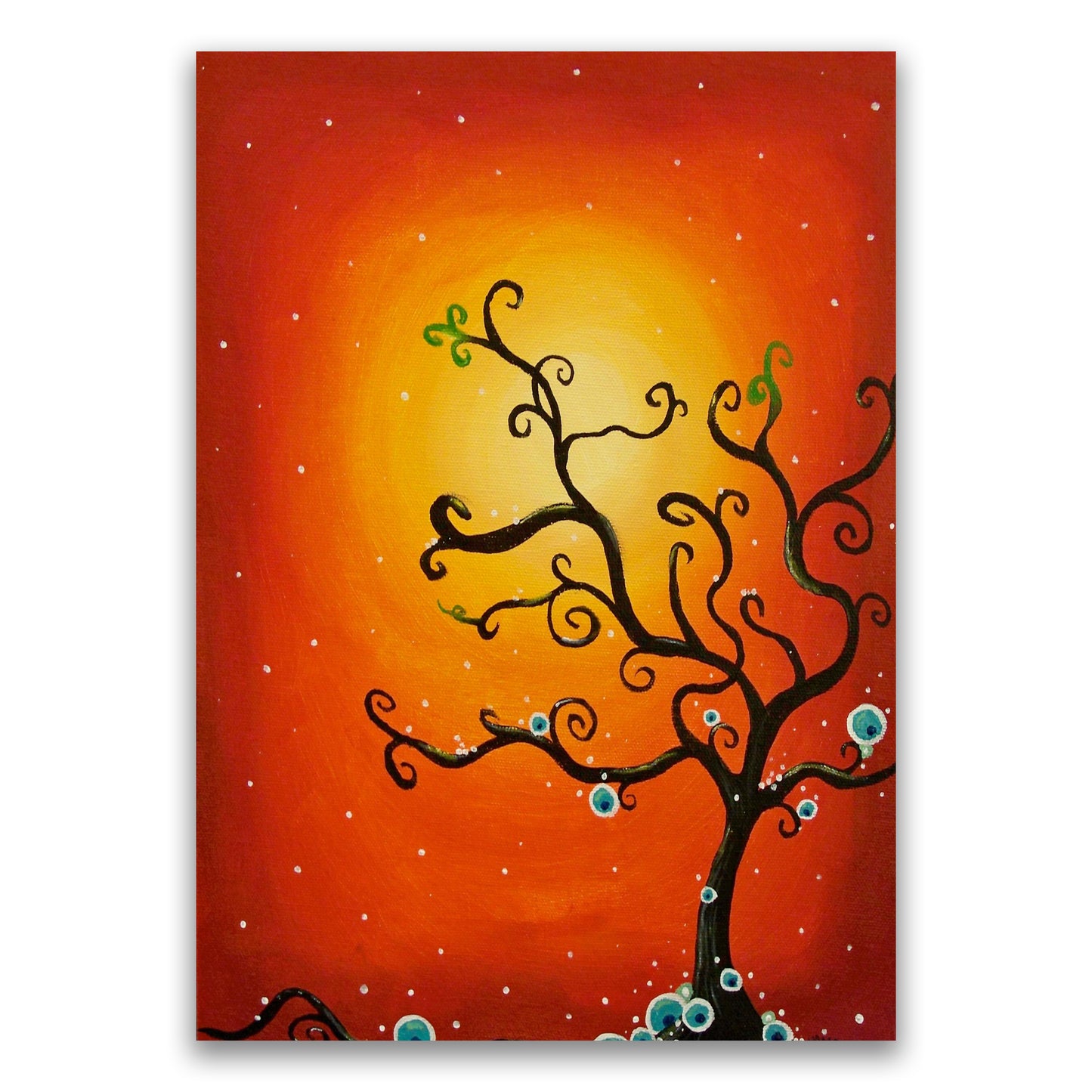 Warmth Card-Blank - marjorieblume