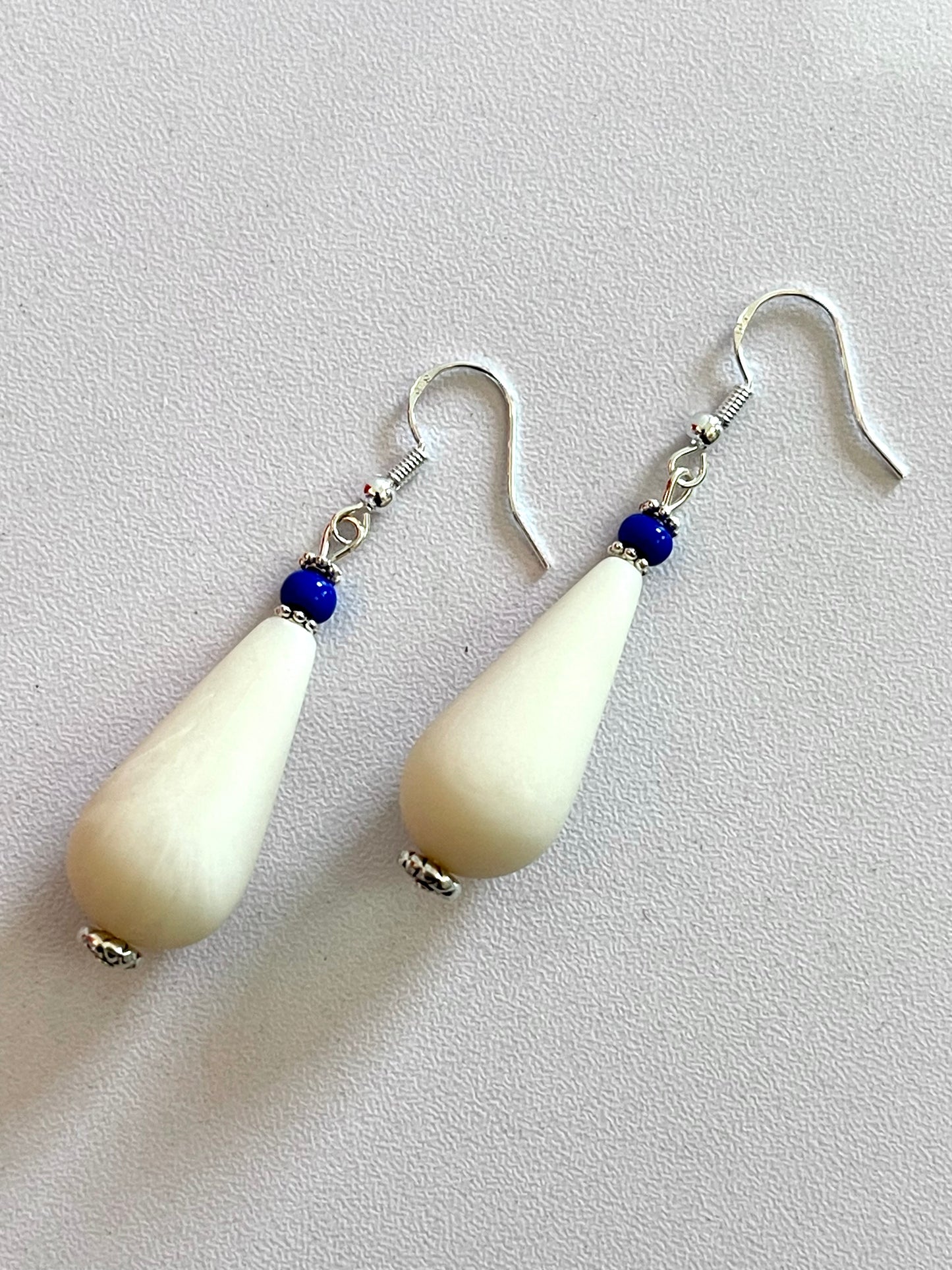 Brit-Navy Earrings - marjorieblume