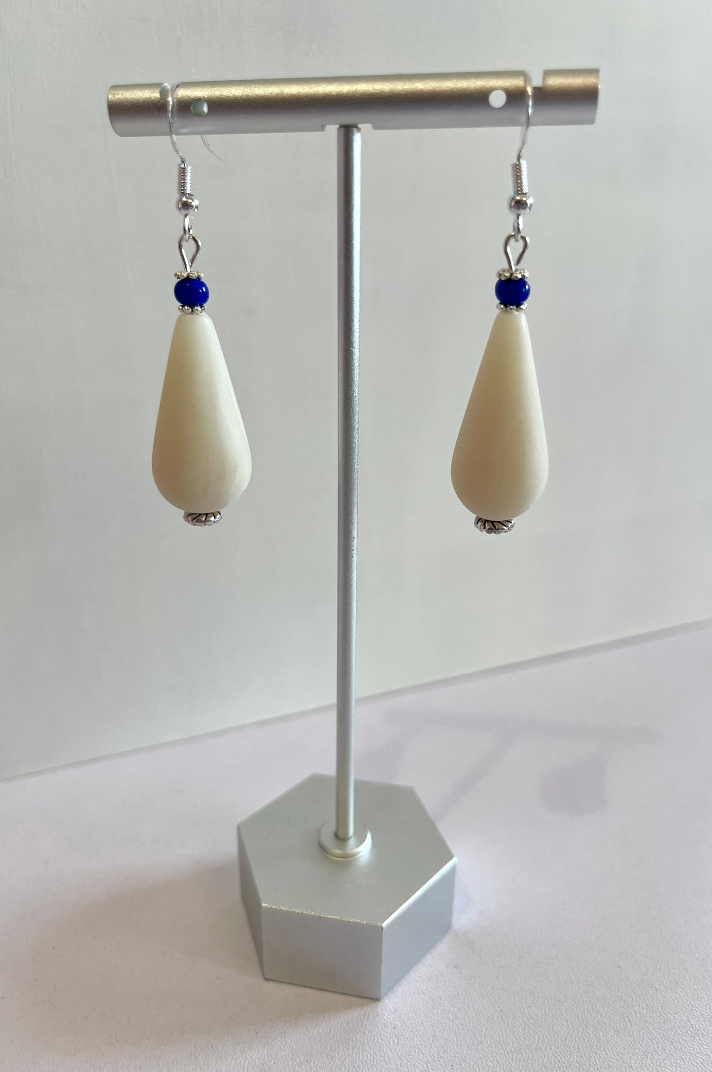 Brit-Navy Earrings - marjorieblume