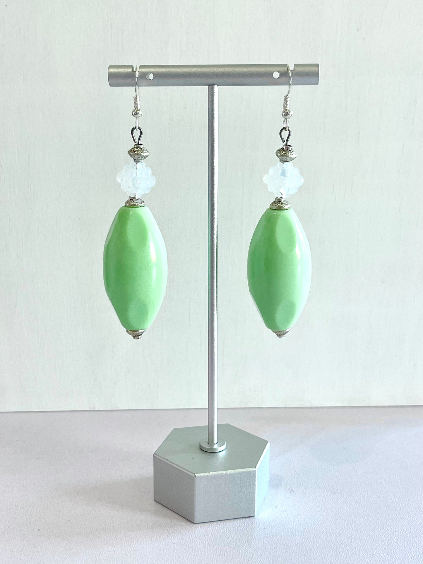 Classic Mint Drop Earrings - marjorieblume