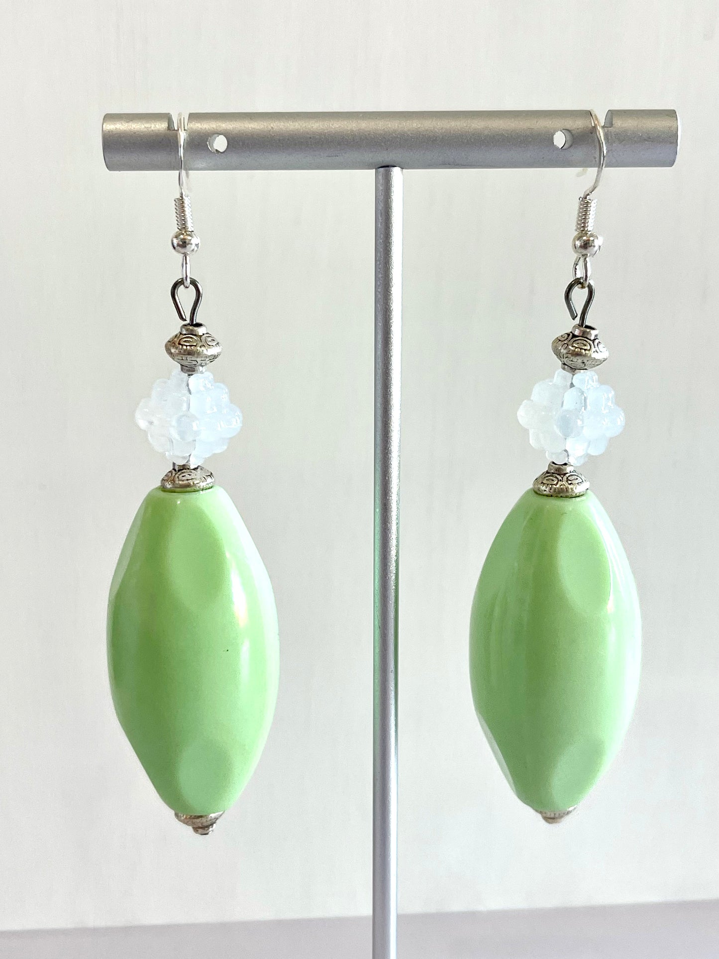 Classic Mint Drop Earrings - marjorieblume