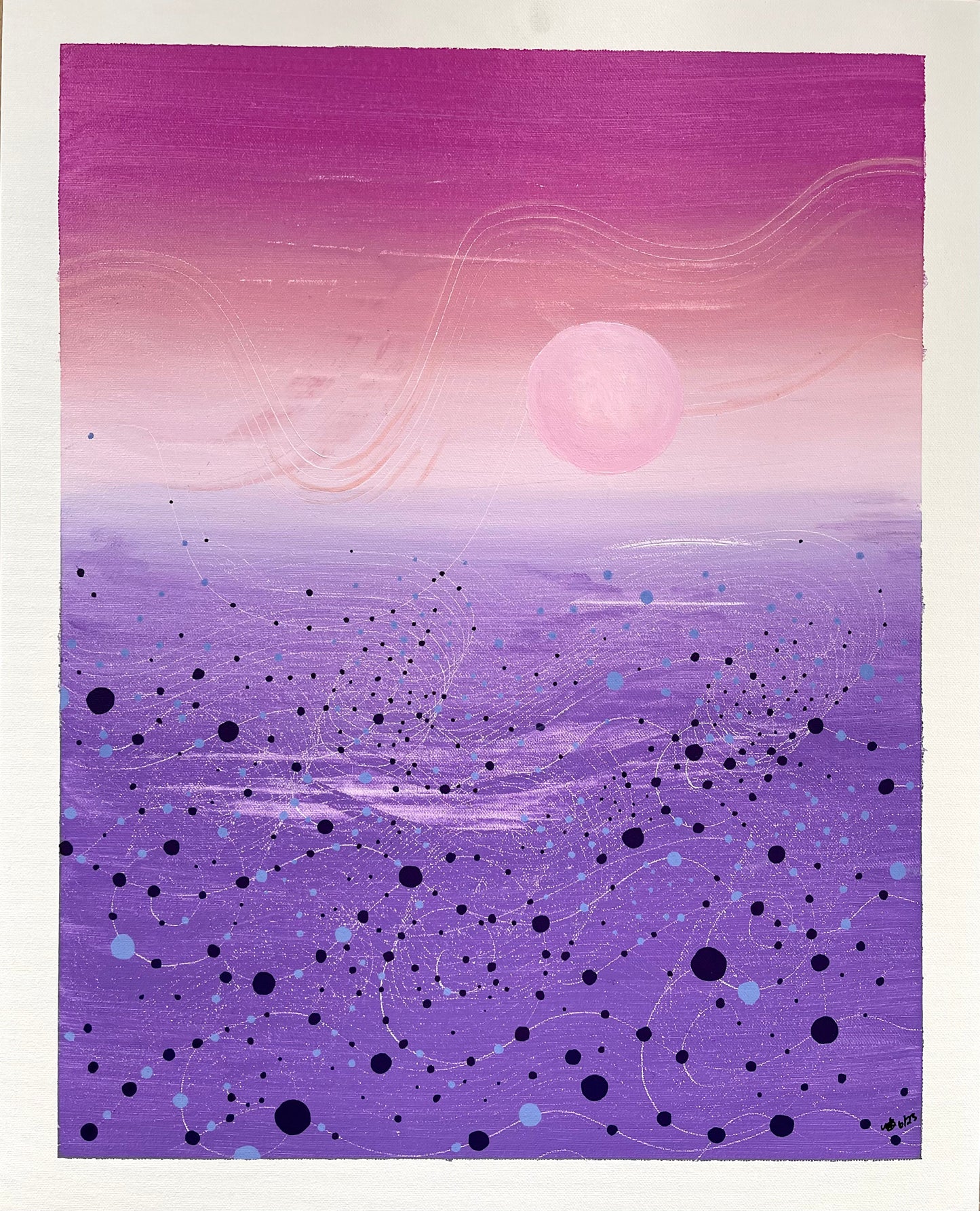 Rhapsody-Original Painting on Canvas - marjorieblume