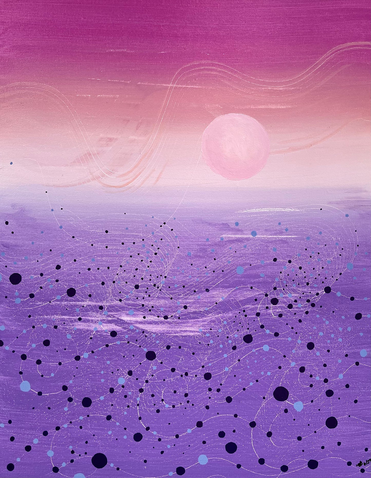 Rhapsody-Original Painting on Canvas - marjorieblume