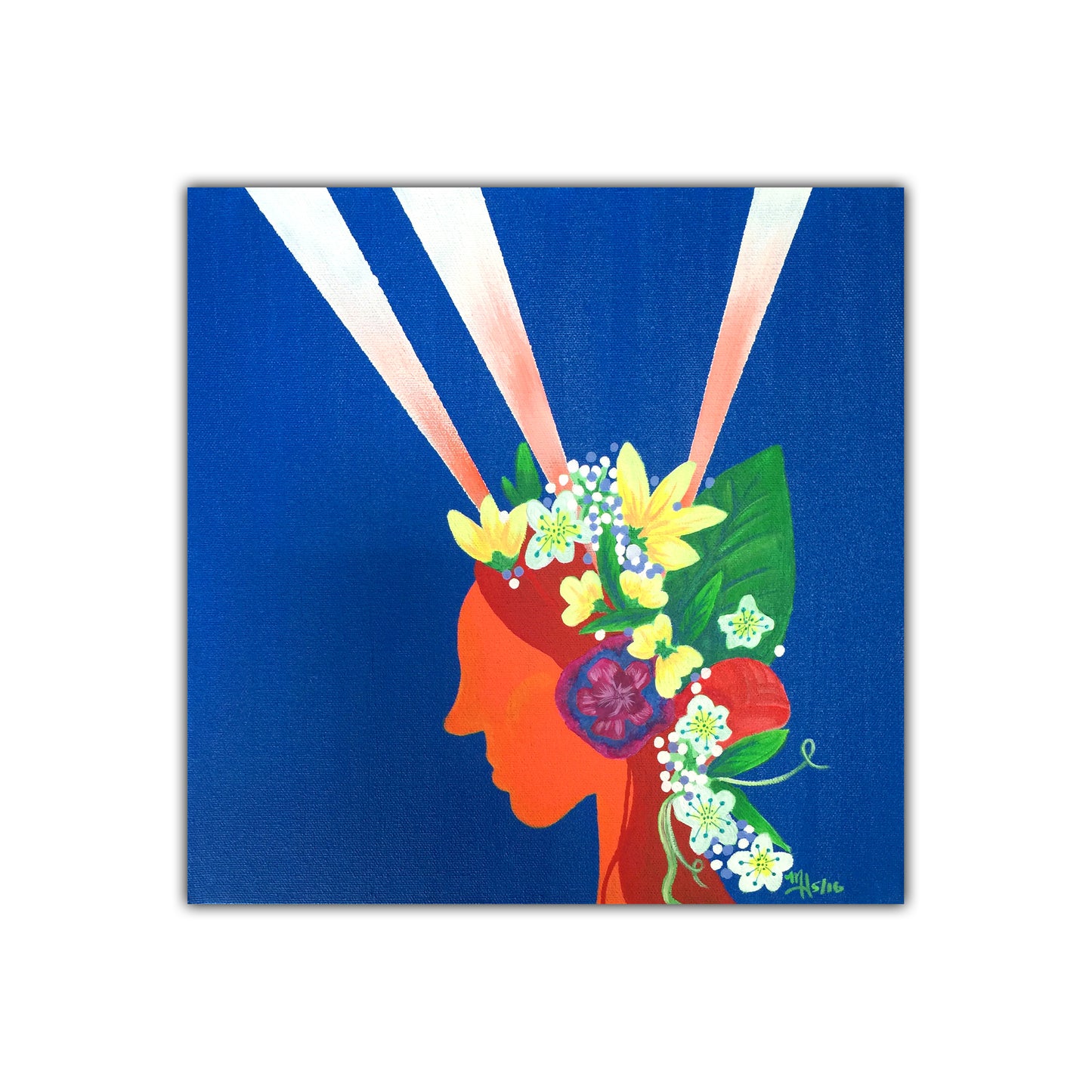 Daydreamer-Blank Greeting Card - marjorieblume
