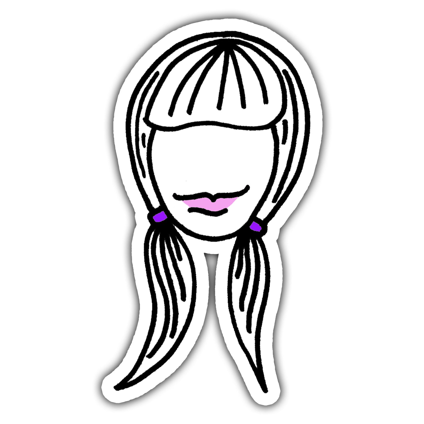 Girl With Pigtails - marjorieblume