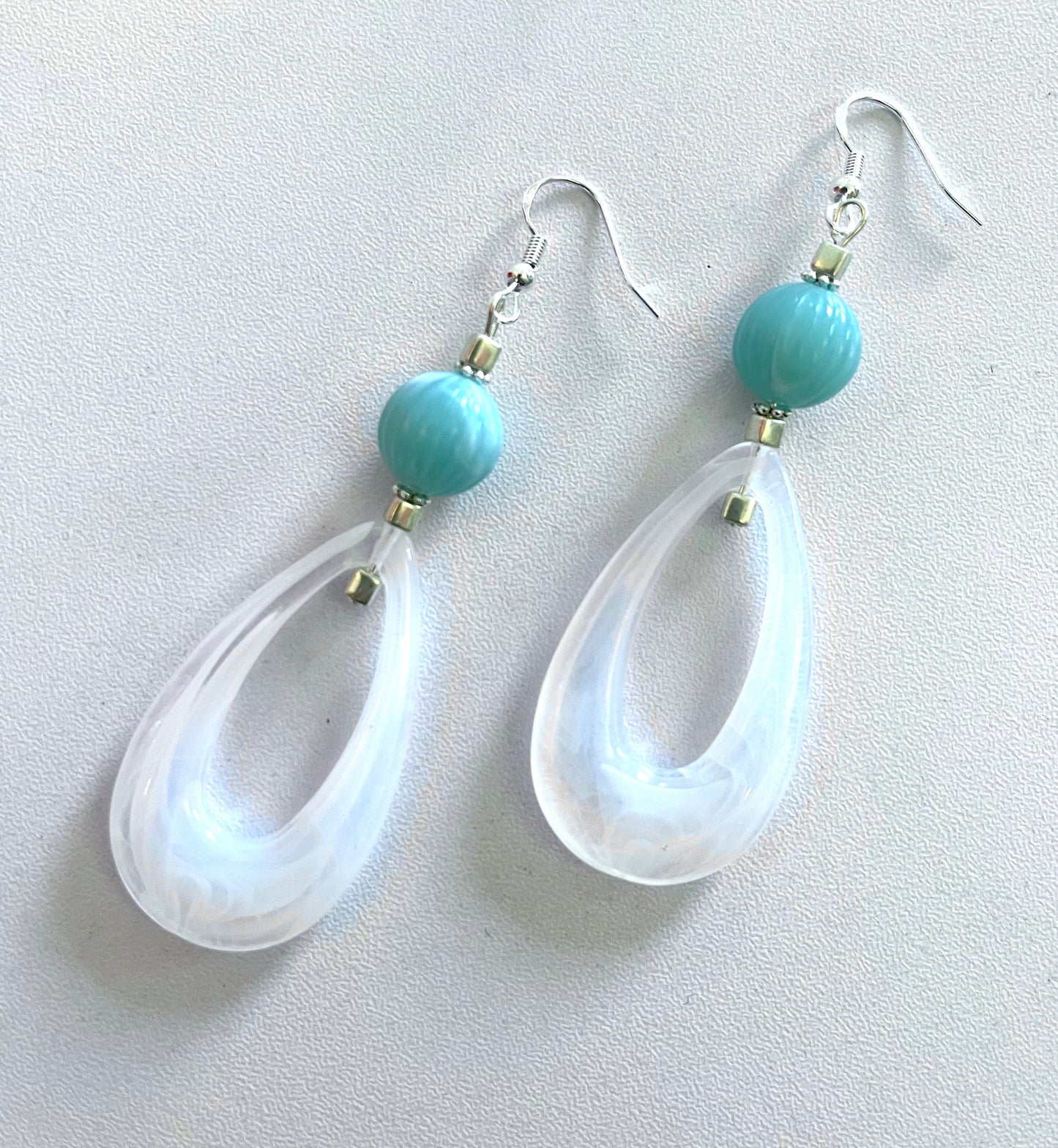 Stacy-Aqua Earrings