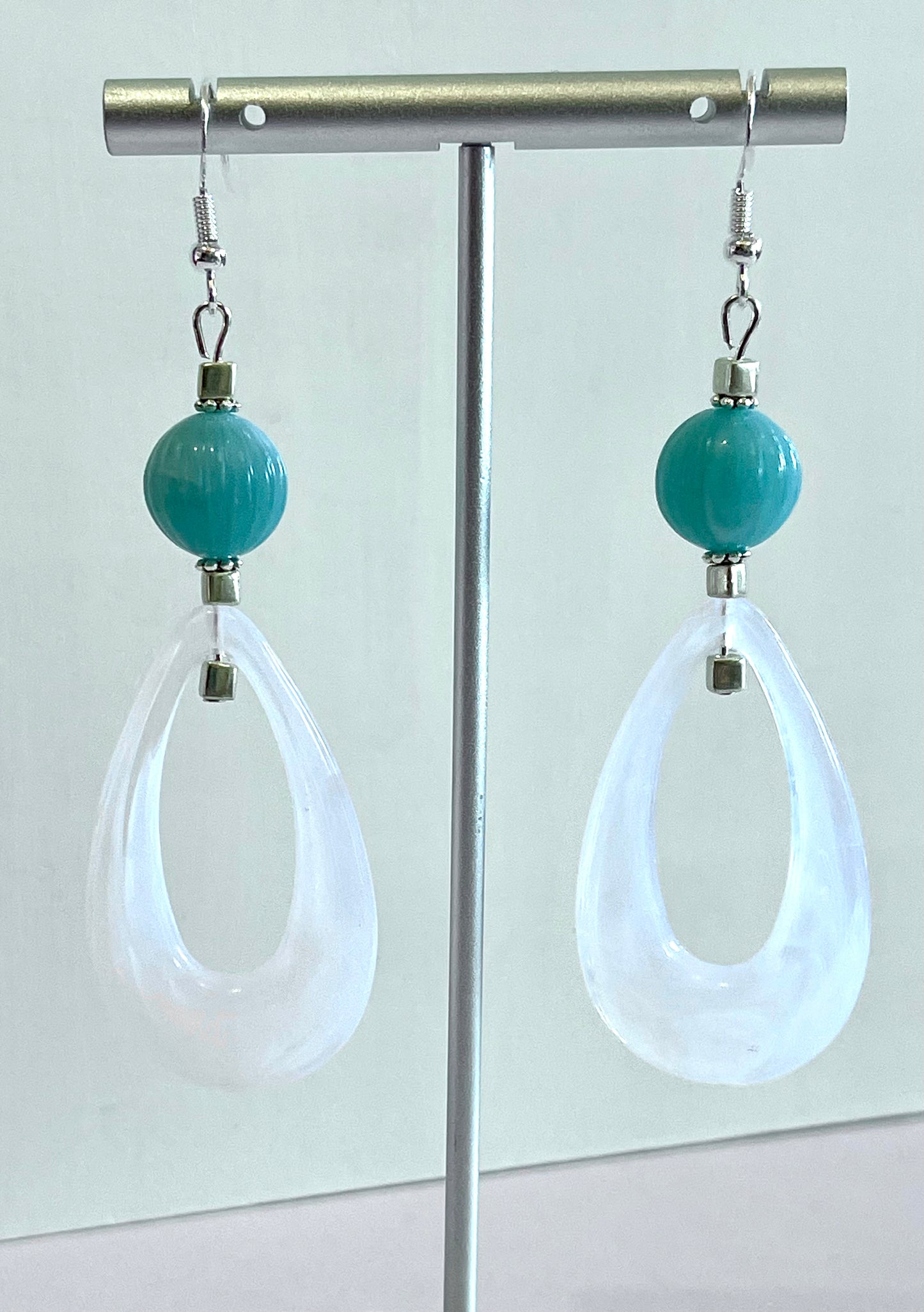 Stacy-Aqua Earrings