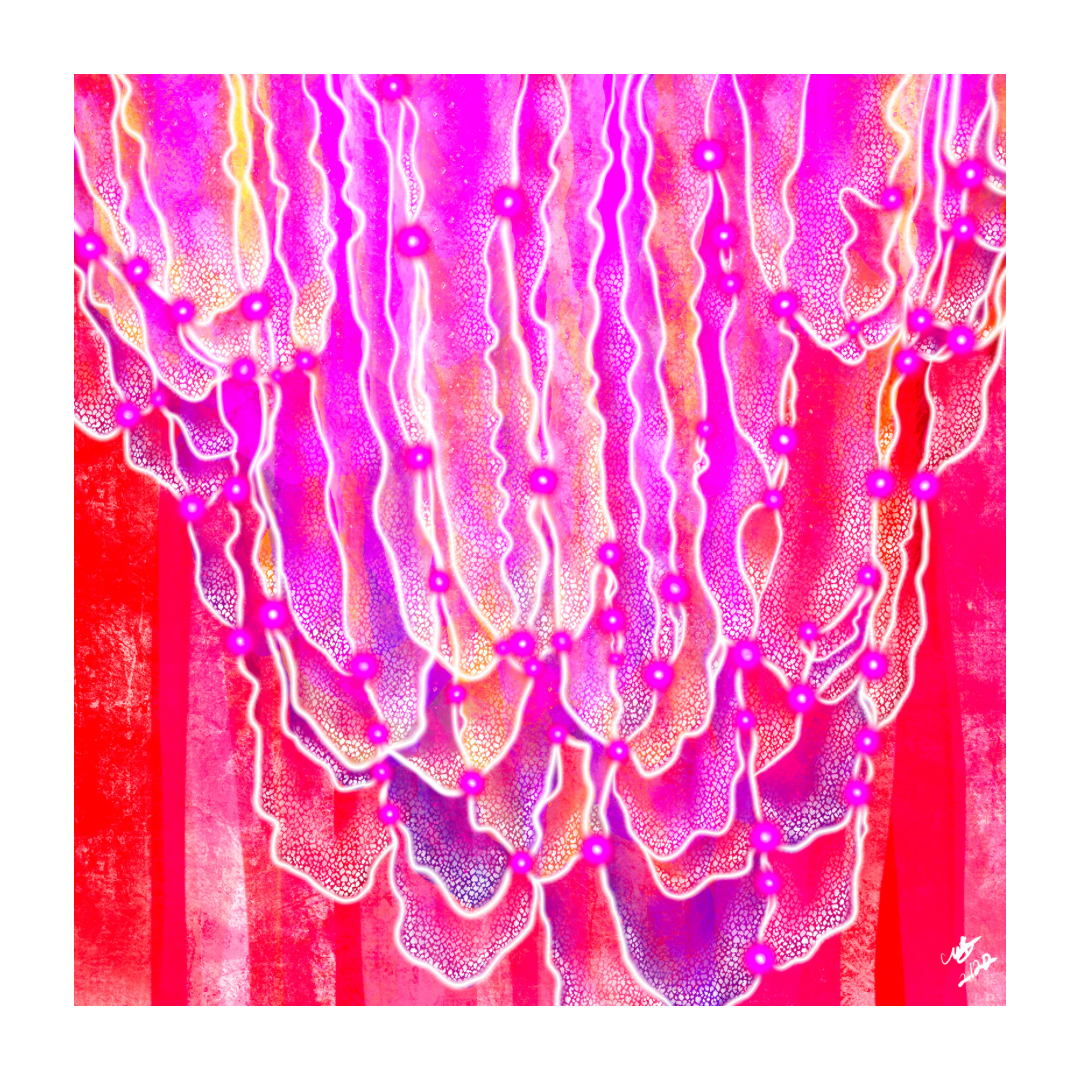 Sugar Glow-Framed Print - marjorieblume